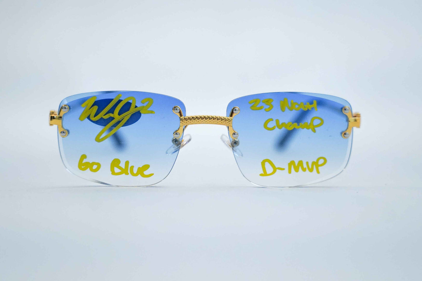 Signed Blue Turnover Buffs Glasses