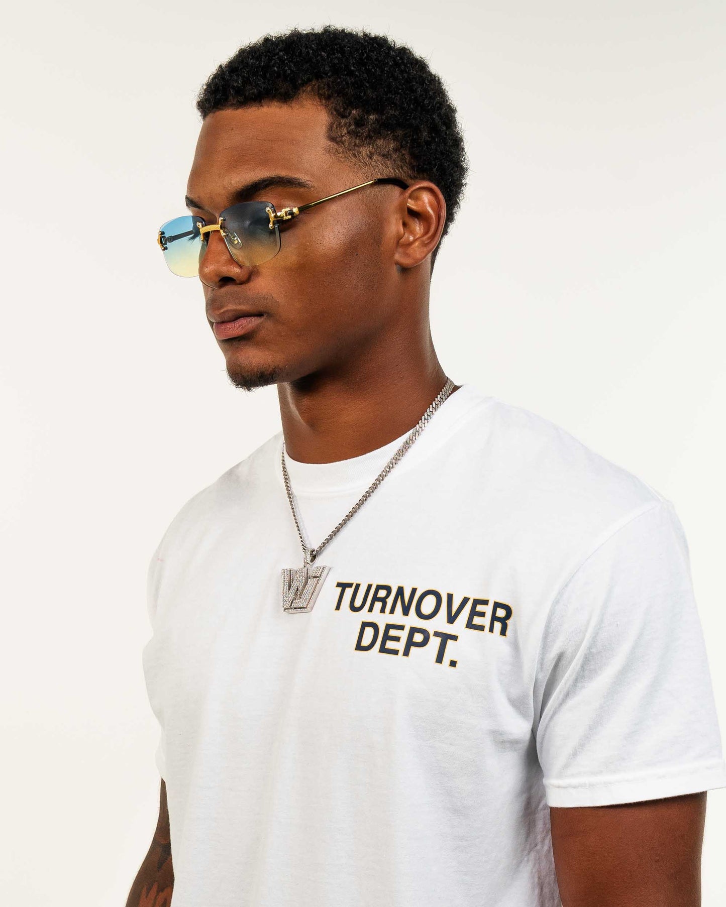 White Turnover Dept. T-Shirt