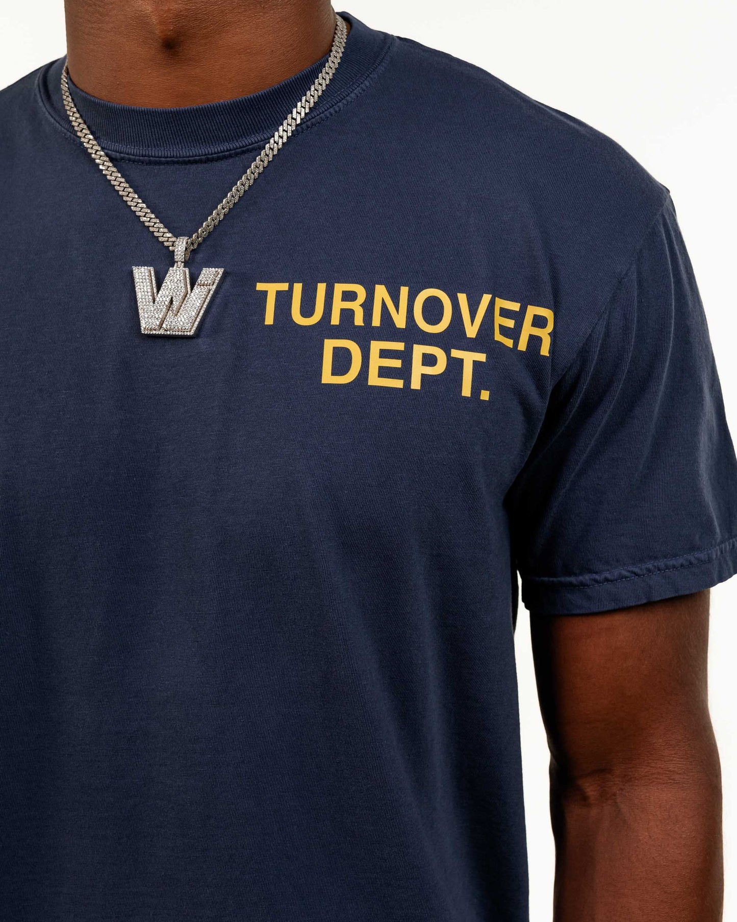 Navy Turnover Dept. T-Shirt