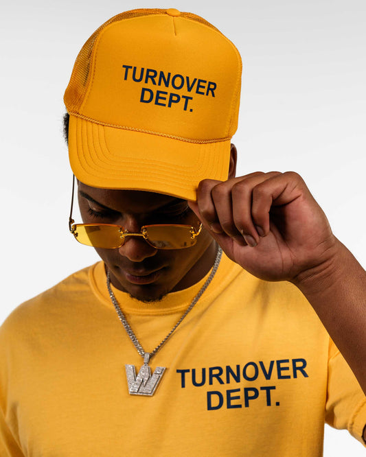 Maize Turnover Dept Trucker Hat