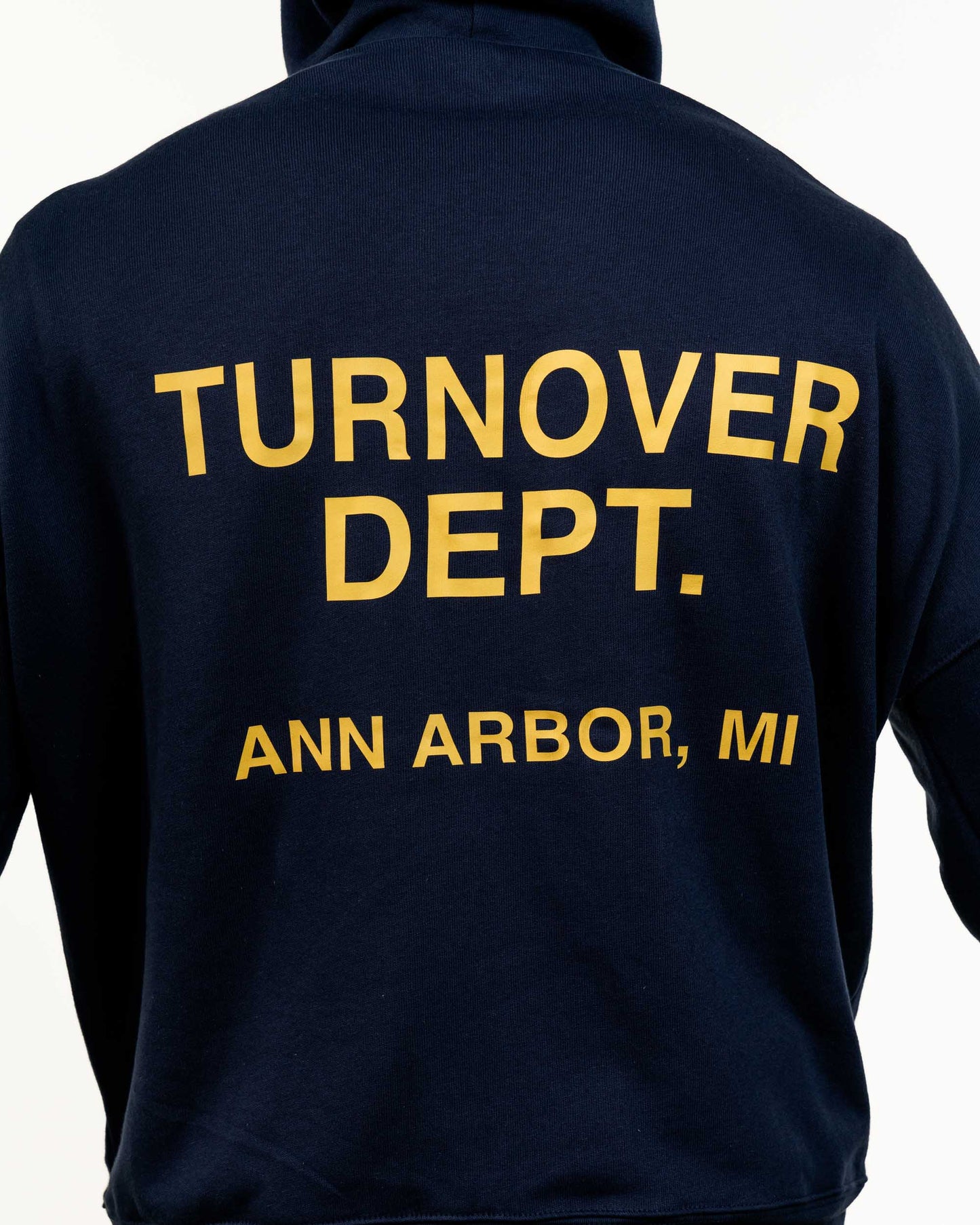 Navy Turnover Dept. Hoodie